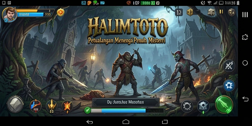 Gameplay menakjubkan HALIMTOTO untuk petualangan penuh aksi.
