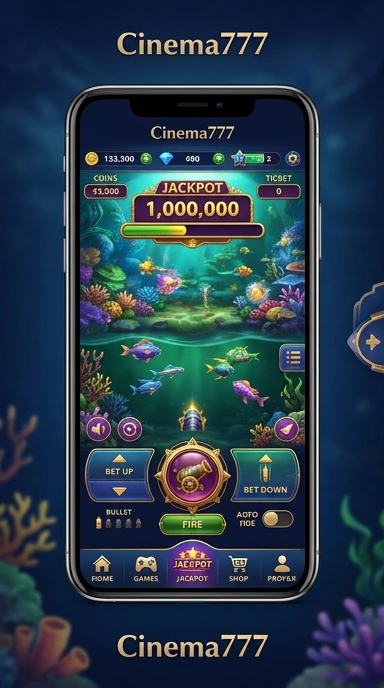 Screenshot fitur terbaru di aplikasi cinema777.
